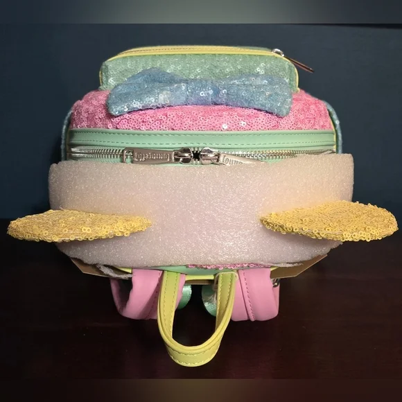 Loungefly Disney Pastel Sequin Backpack - Picture 8 of 10